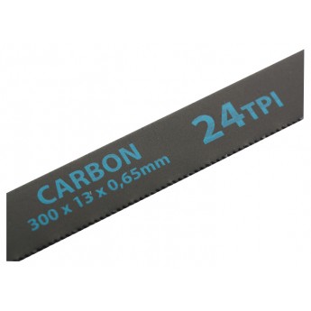 Полотна для ножовки по металлу GROSS 300 мм 24TPI Carbon 2 шт 77719
