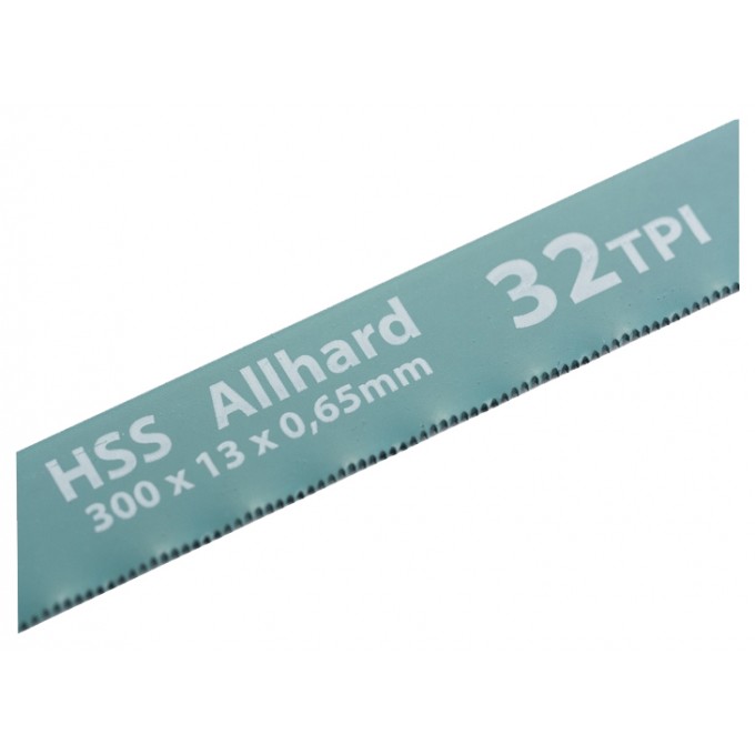 Полотна для ножовки по металлу GROSS 300 мм 32TPI HSS 2 шт 77723